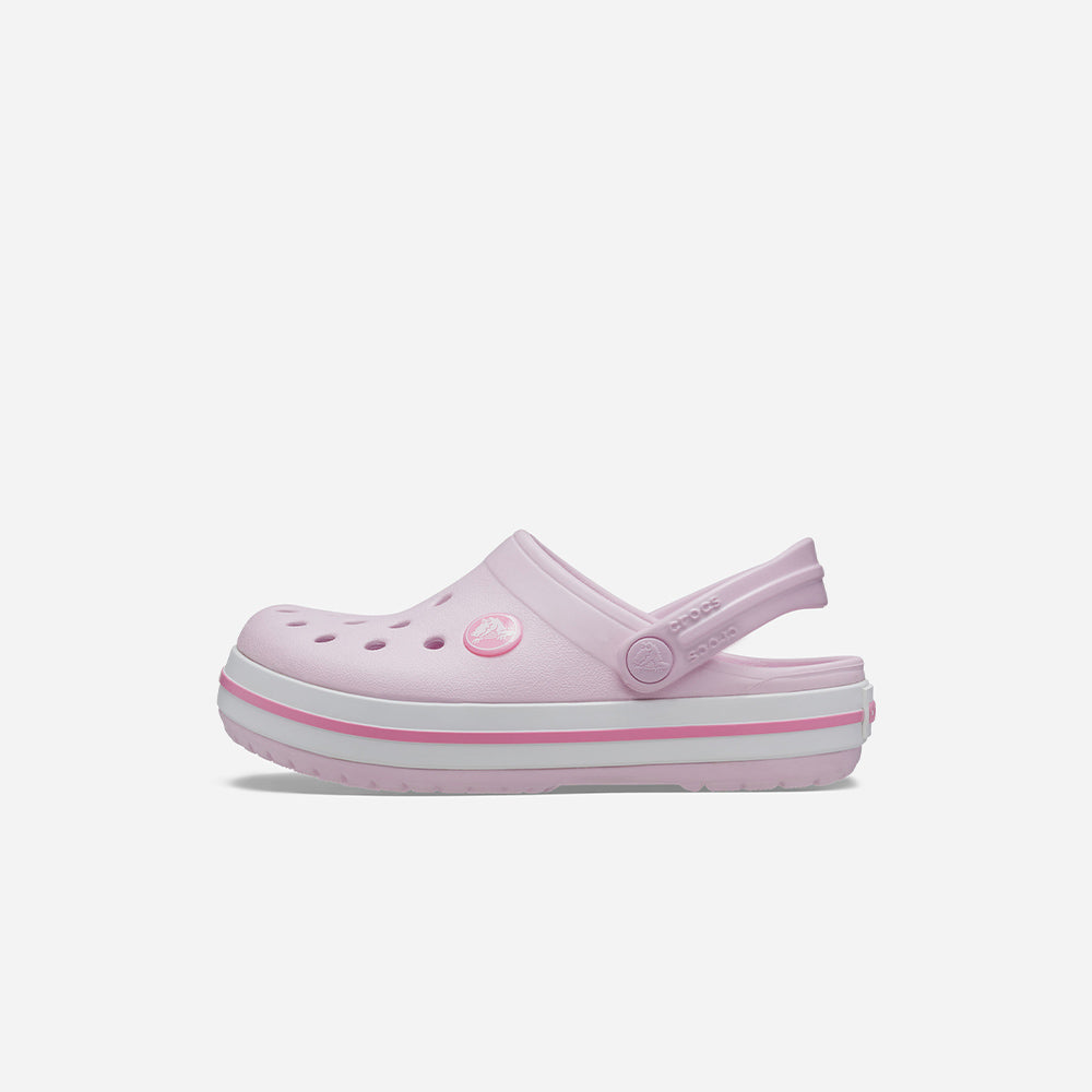 Giày Clog Trẻ Em Crocs Crocband - Hồng - Supersports Vietnam