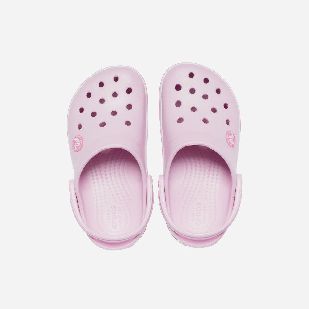Giày Clog Trẻ Em Crocs Crocband - Hồng - Supersports Vietnam
