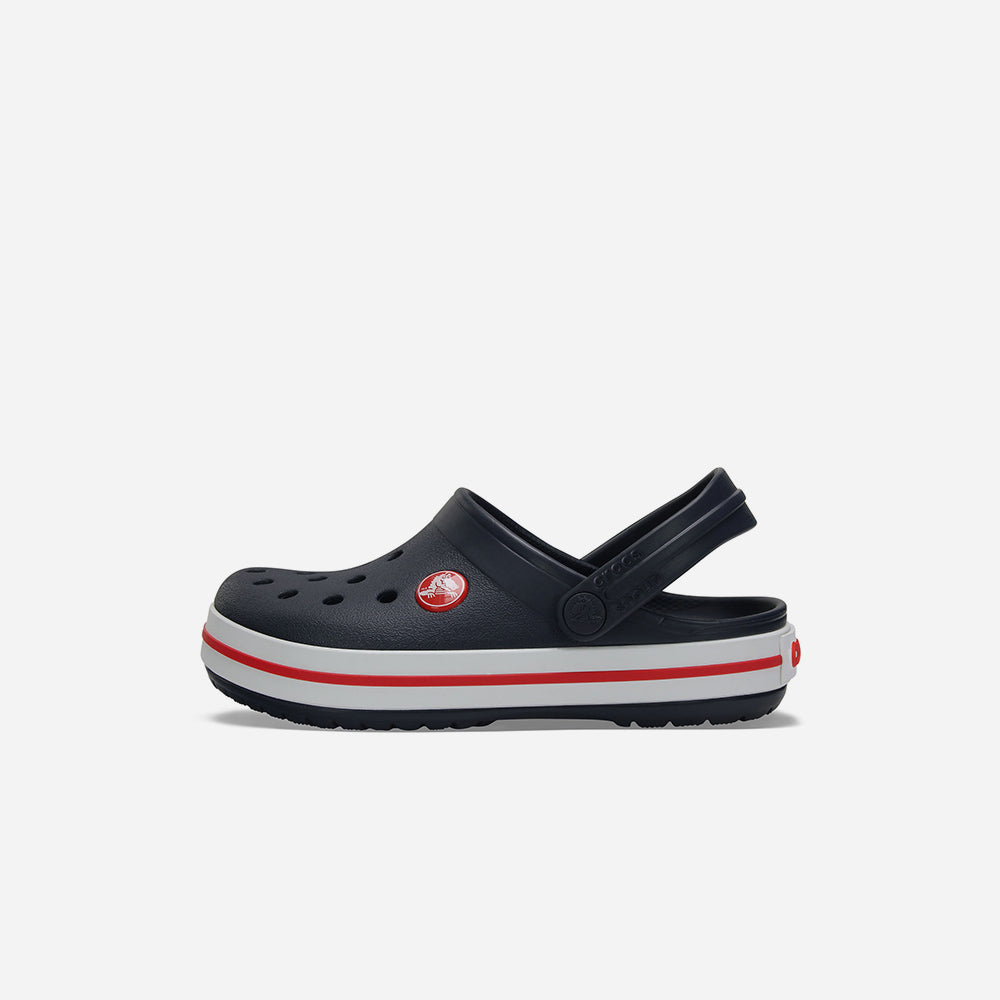 Giày Clog Trẻ Em Crocs Crocband - Xanh Navy - Supersports Vietnam