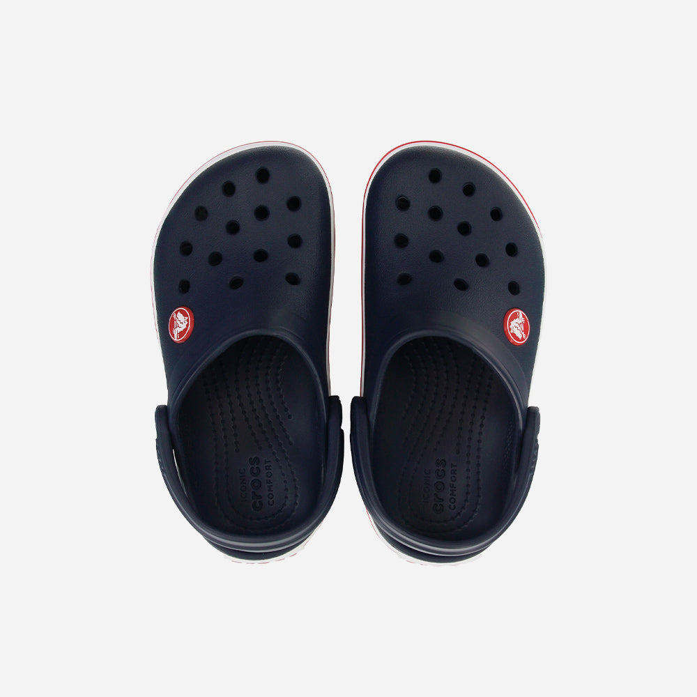 Giày Clog Trẻ Em Crocs Crocband - Xanh Navy - Supersports Vietnam