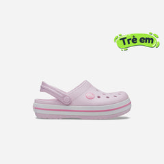 Giày Clog Trẻ Em Crocs Crocband - Hồng - Supersports Vietnam