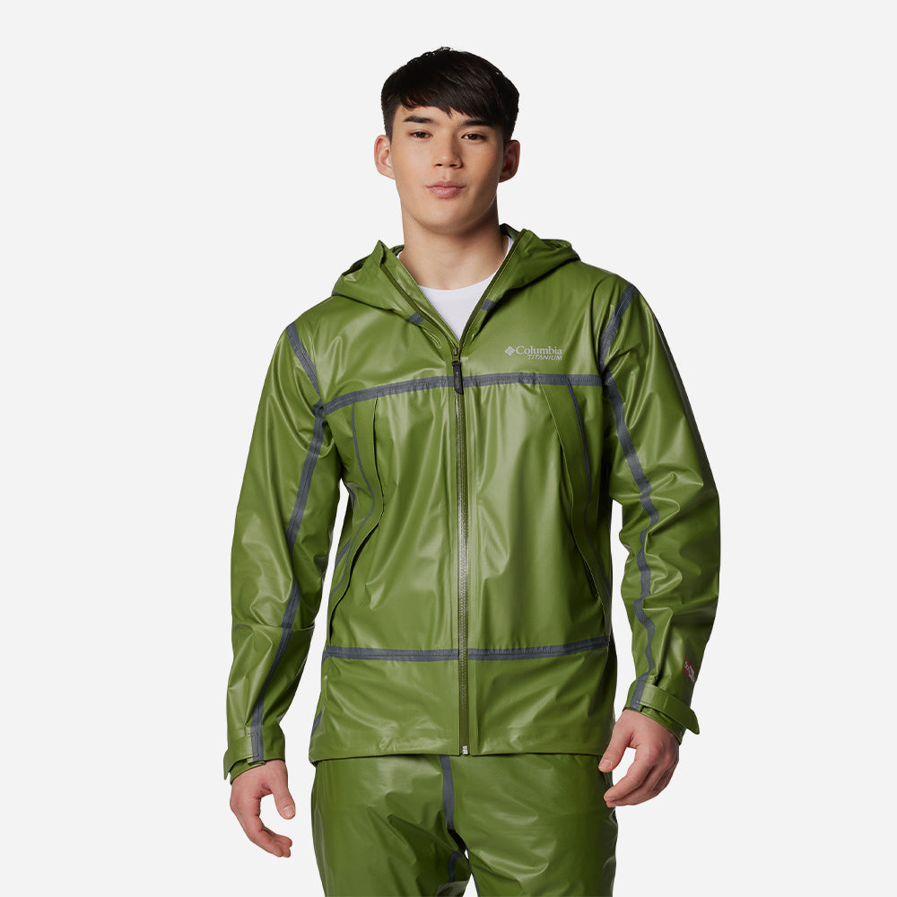 Áo Khoác Nam Columbia Outdry Extreme™ Wyldwood™ Shell - Xanh Lá - Supersports Vietnam