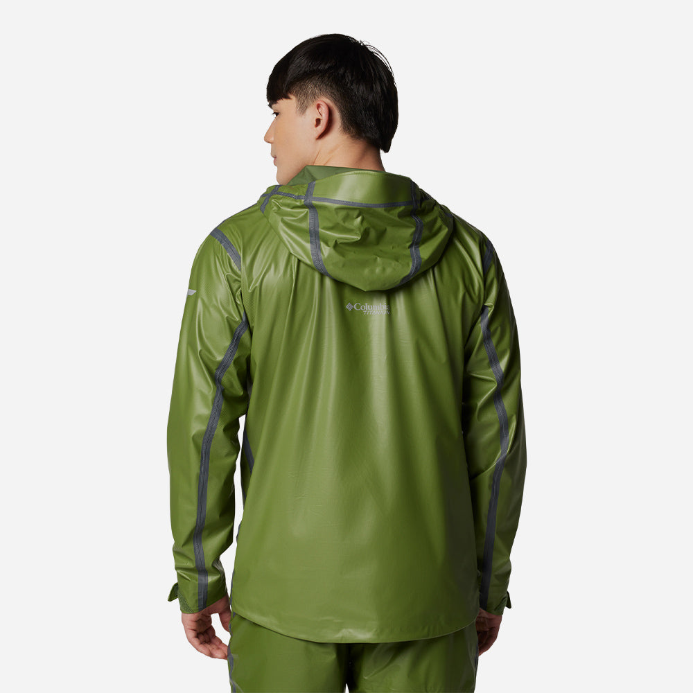 Áo Khoác Nam Columbia Outdry Extreme™ Wyldwood™ Shell - Xanh Lá - Supersports Vietnam