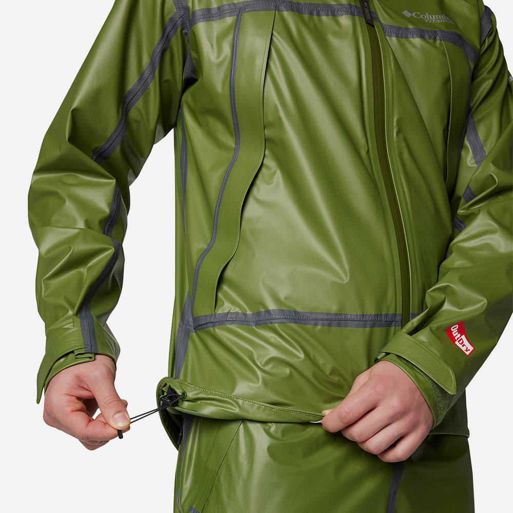 Áo Khoác Nam Columbia Outdry Extreme™ Wyldwood™ Shell - Xanh Lá - Supersports Vietnam