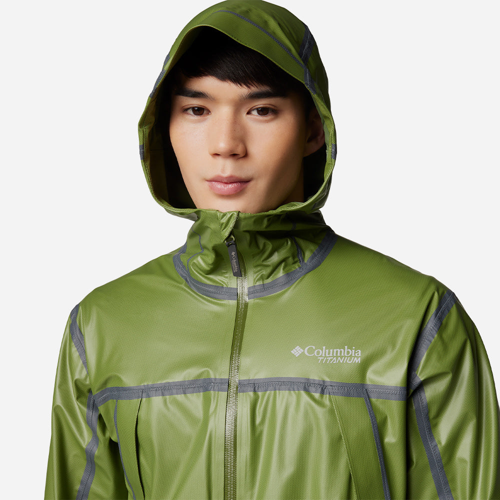 Áo Khoác Nam Columbia Outdry Extreme™ Wyldwood™ Shell - Xanh Lá - Supersports Vietnam
