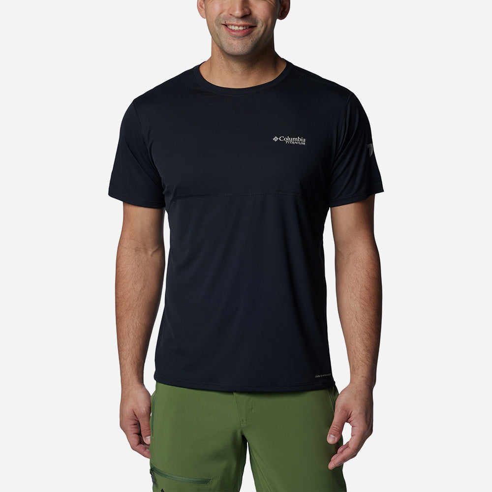 Áo Thun Tay Ngắn Nam Columbia Cirque River™ - Đen - Supersports Vietnam