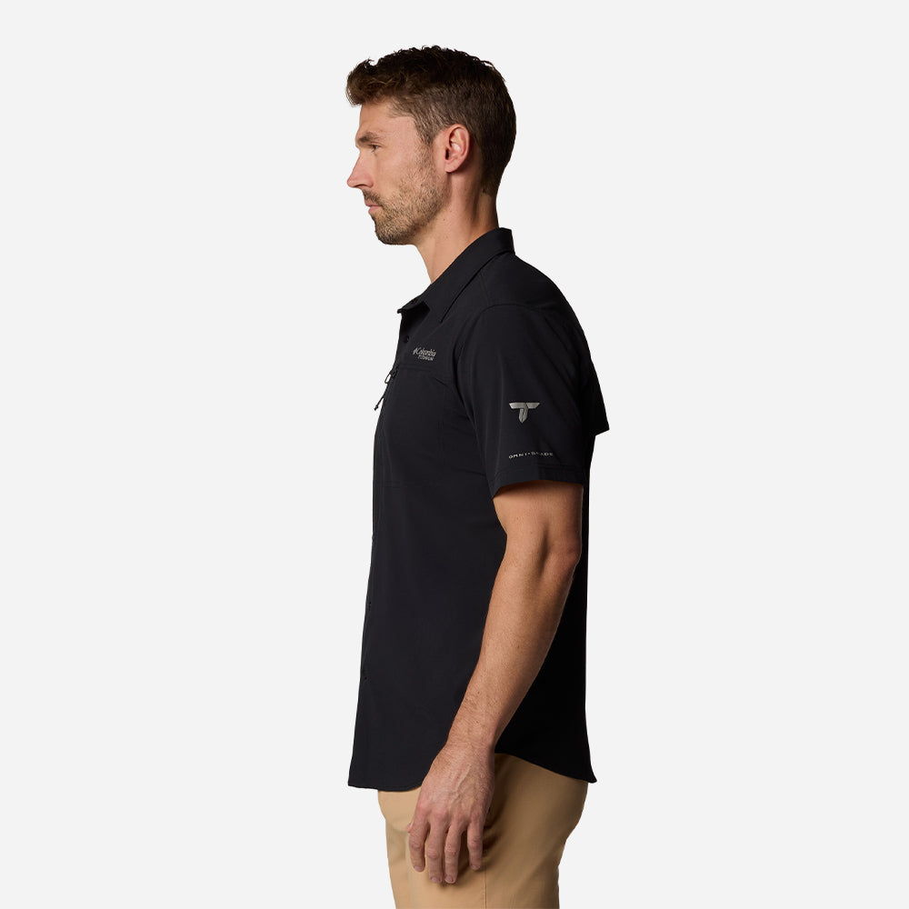 Áo Sơ Mi Tay Ngắn Nam Columbia Summit Valley™ Woven - Đen - Supersports Vietnam