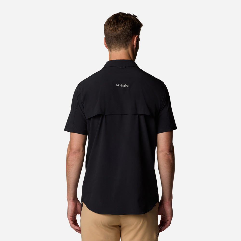 Áo Sơ Mi Tay Ngắn Nam Columbia Summit Valley™ Woven - Đen - Supersports Vietnam