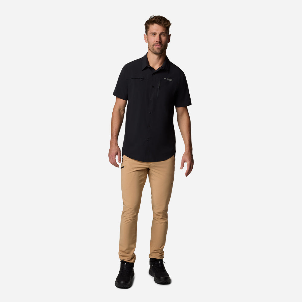 Áo Sơ Mi Tay Ngắn Nam Columbia Summit Valley™ Woven - Đen - Supersports Vietnam