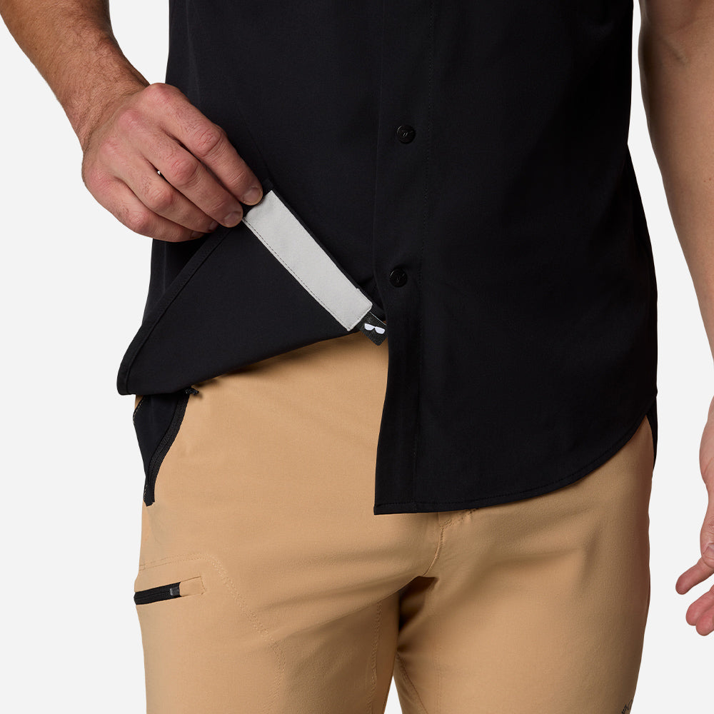 Áo Sơ Mi Tay Ngắn Nam Columbia Summit Valley™ Woven - Đen - Supersports Vietnam