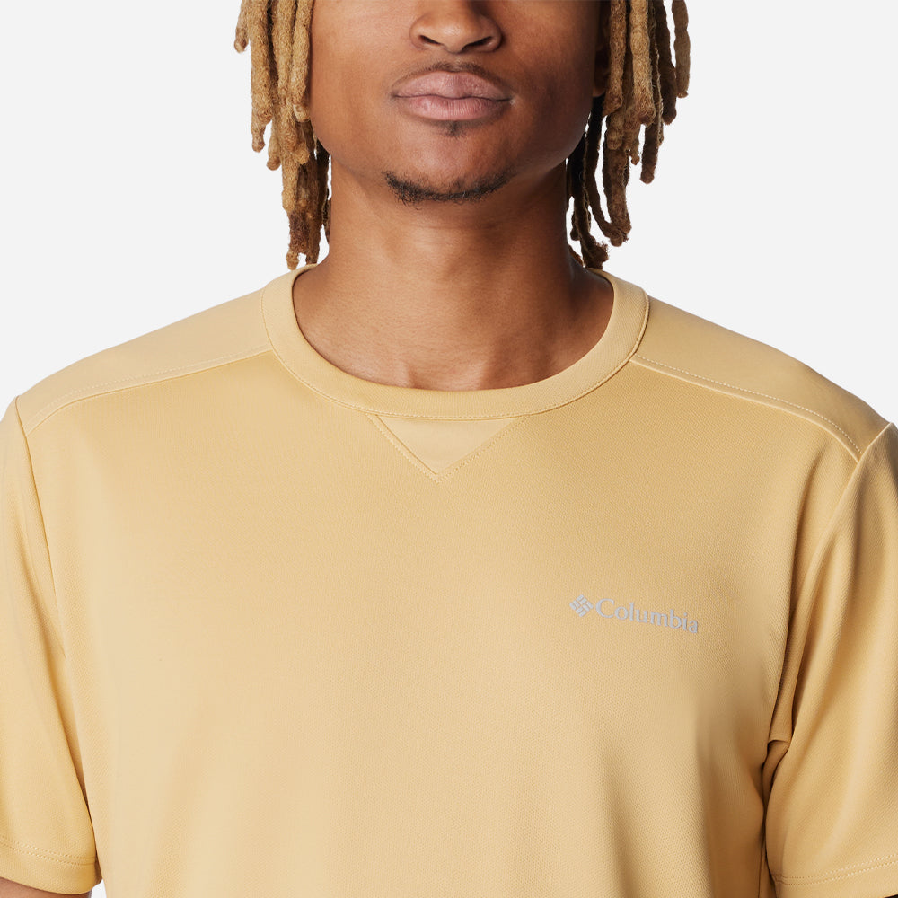 Áo Thun Nam Columbia Black Mesa™ Crew - Vàng - Supersports Vietnam