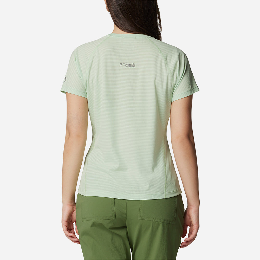 Áo Thun Tay Ngắn Nữ Columbia Cirque River™ - Xanh Lá - Supersports Vietnam