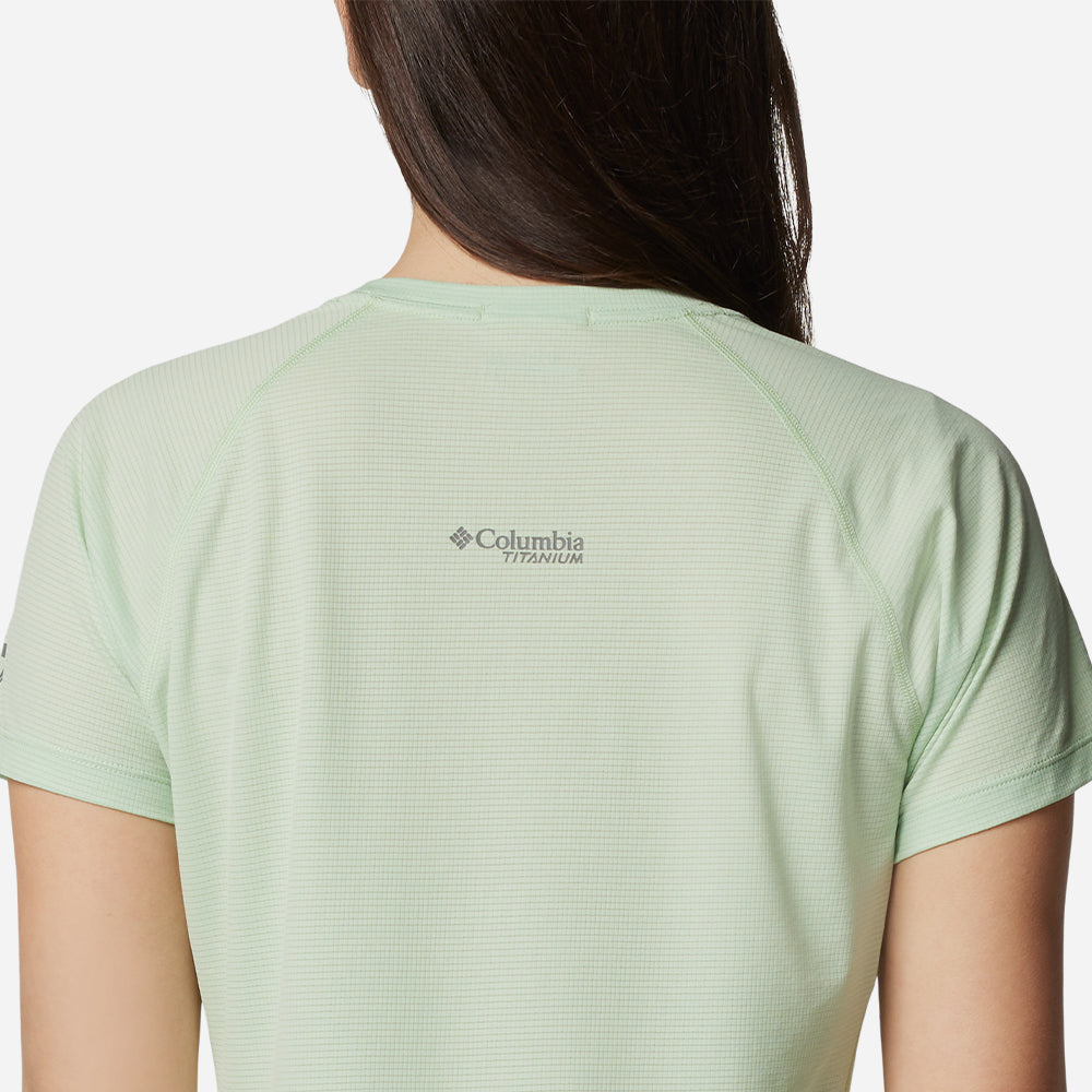 Áo Thun Tay Ngắn Nữ Columbia Cirque River™ - Xanh Lá - Supersports Vietnam