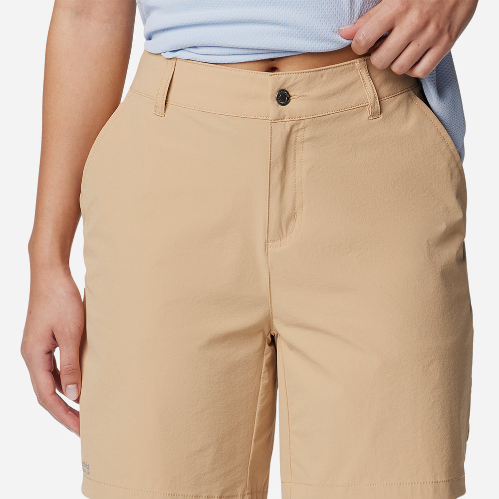 Quần Ngắn Thể Thao Nữ Columbia Summit Valley™ - Vàng - Supersports Vietnam