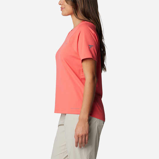 Áo Thun Tay Ngắn Nữ Columbia Summit Valley™ Short Sleeve Crew - Hồng