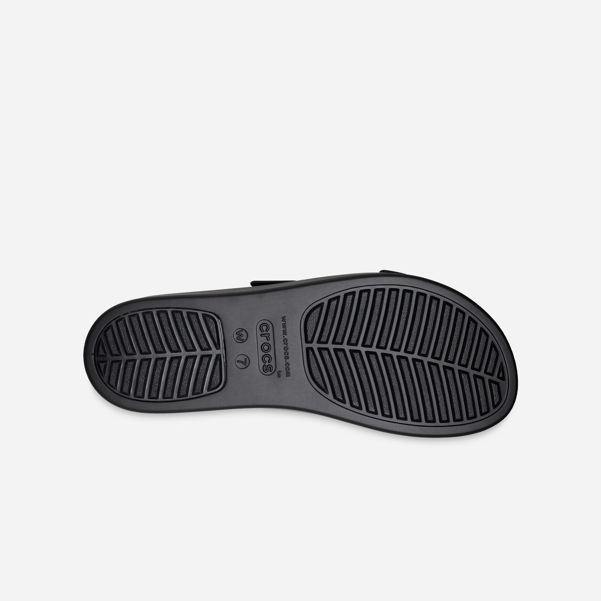 Giày Đế Xuồng Nữ Crocs Brooklyn Buckle Low - Đen - Supersports Vietnam