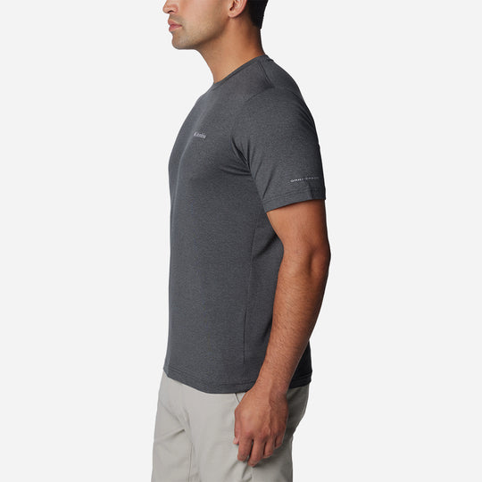 Áo Thun Tay Ngắn Nam Columbia Tech Trail™ Neck Ii - Xám