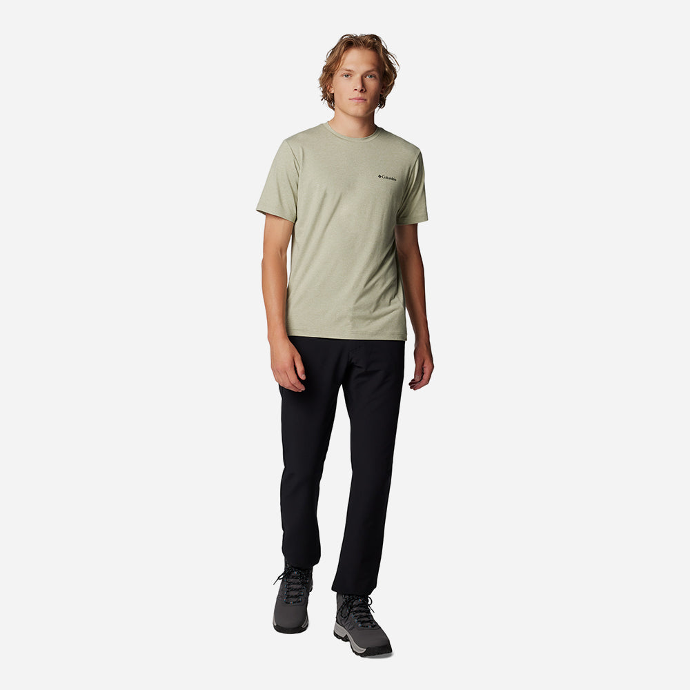 Áo Thun Tay Ngắn Nam Columbia Tech Trail™ Neck Ii - Be - Supersports Vietnam