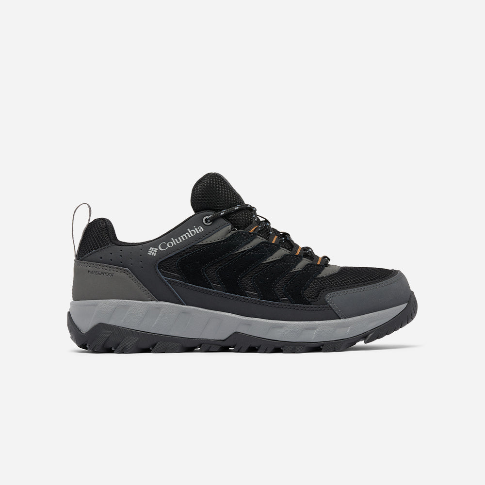 Giày Leo Núi Nam Columbia Strata Trail™ Low Waterproof - Đen - Supersports Vietnam
