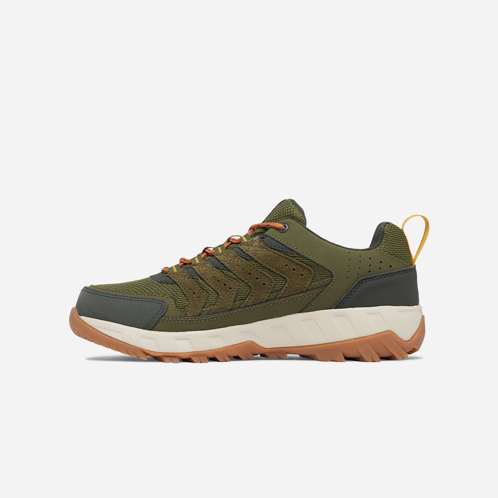 Giày Leo Núi Nam Columbia Strata Trail™ Low Waterproof - Xanh Quân Đội - Supersports Vietnam