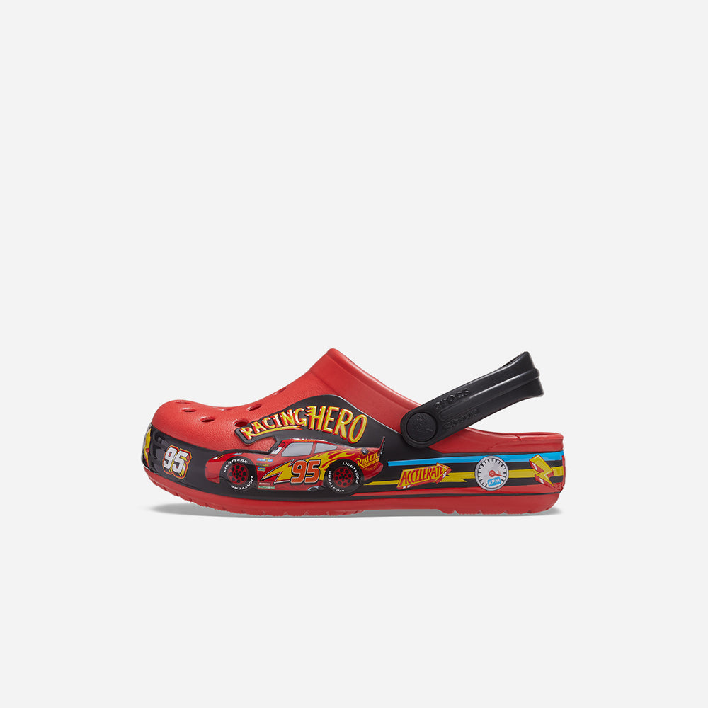 Giày Clog Trẻ Em Crocs Funlab Cars Lights Band - Đỏ - Supersports Vietnam