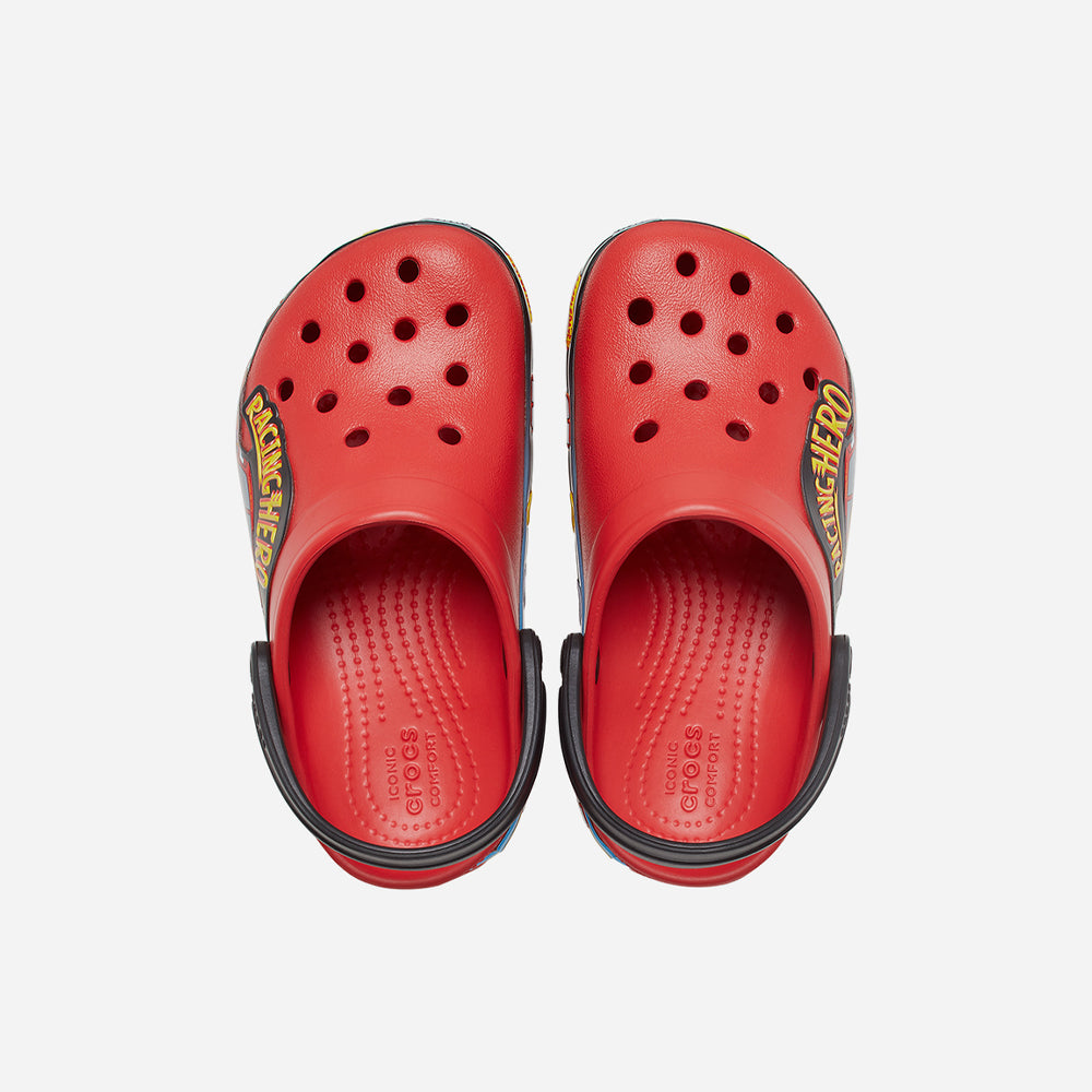 Giày Clog Trẻ Em Crocs Funlab Cars Lights Band - Đỏ - Supersports Vietnam