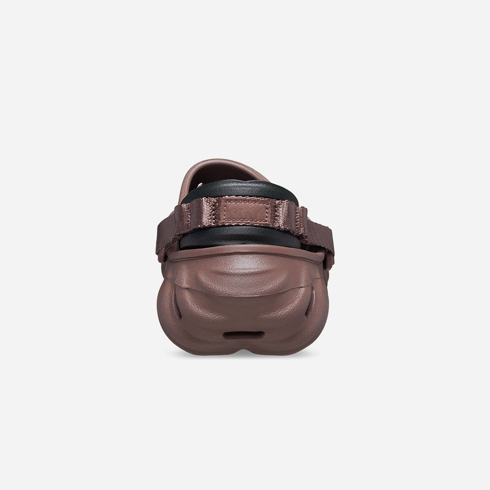 Giày Clog Unisex Crocs Echo - Nâu - Supersports Vietnam