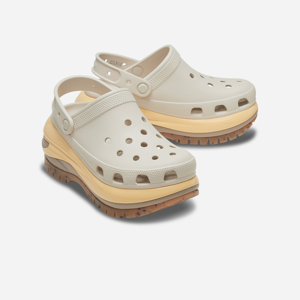Giày Clog Unisex Crocs Mega Crush - Be - Supersports Vietnam