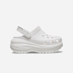 Giày Clog Unisex Crocs Classic Mega Crush - Trắng - Supersports Vietnam
