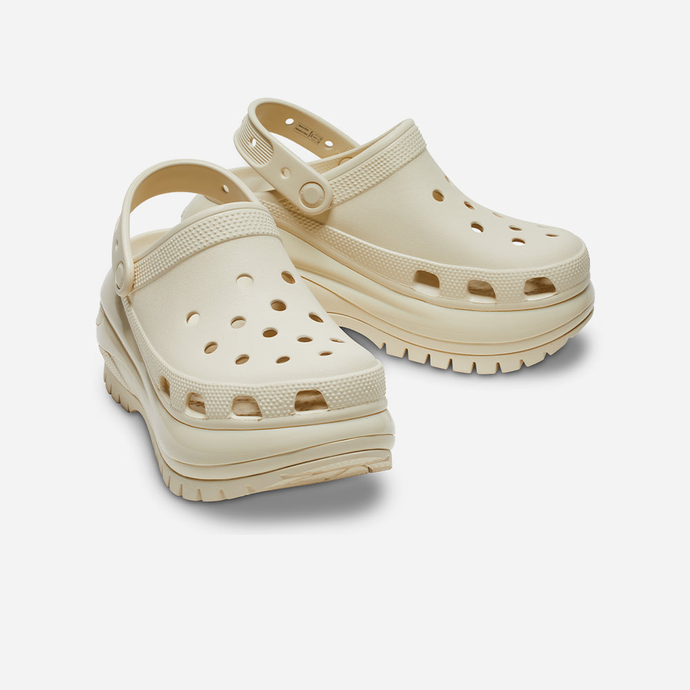 Giày Clog Unisex Crocs Classic Mega Crush - Be - Supersports Vietnam