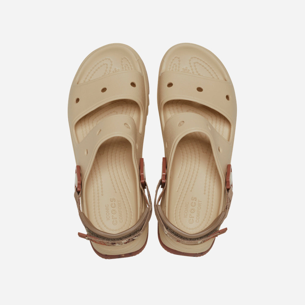 Giày Sandals Unisex Crocs Hiker Xscape - Be - Supersports Vietnam