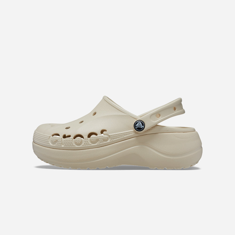 Giày Clog Nữ Crocs Baya Platform - Be - Supersports Vietnam