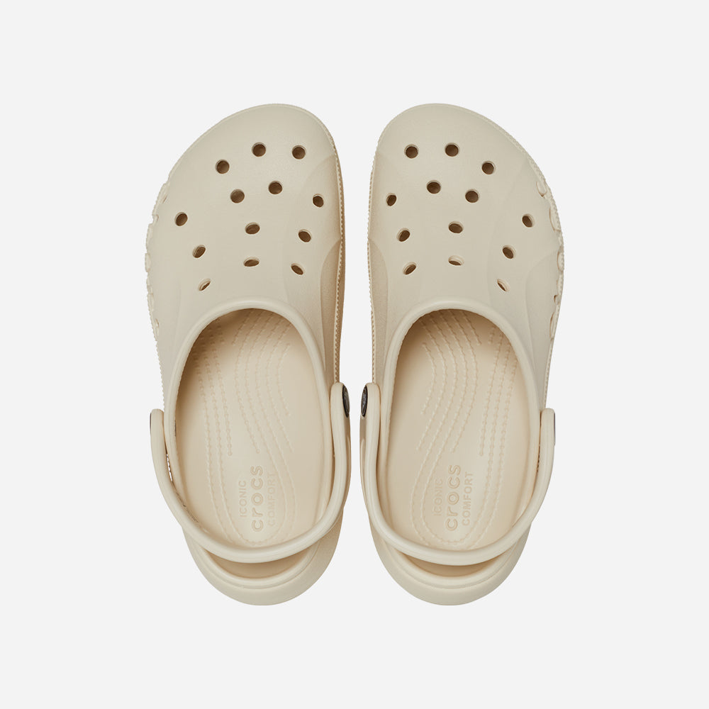 Giày Clog Nữ Crocs Baya Platform - Be - Supersports Vietnam