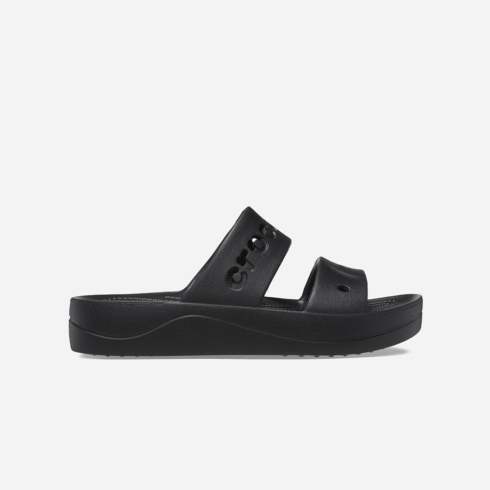Giày Xăng Đan Nữ Crocs Baya Platform - Đen - Supersports Vietnam