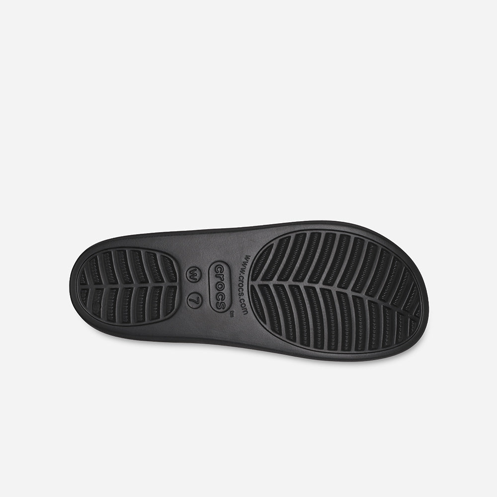 Giày Xăng Đan Nữ Crocs Baya Platform - Đen - Supersports Vietnam