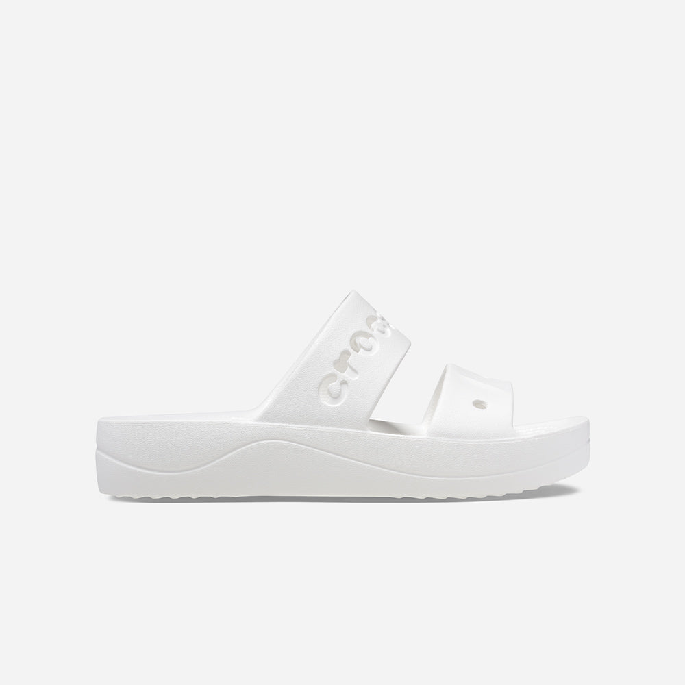 Giày Xăng Đan Nữ Crocs Baya Platform - Trắng - Supersports Vietnam