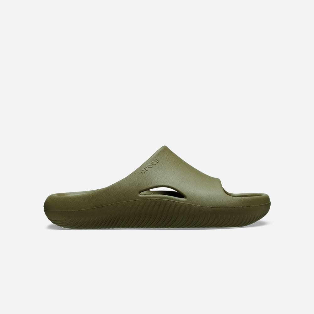 Dép Quai Ngang Unisex Crocs Mellow Aloe - Xanh Lá