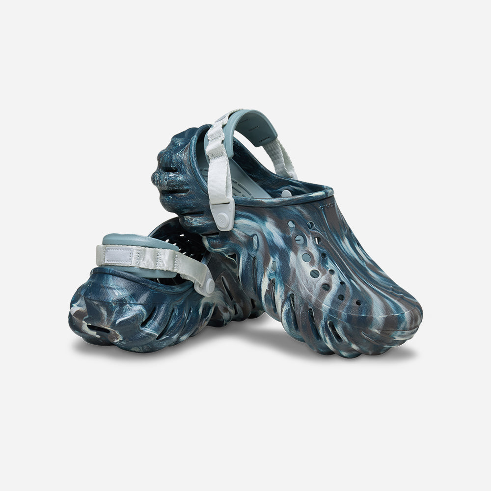 Giày Clog Unisex Crocs Echo Marbled - Nhiều Màu - Supersports Vietnam