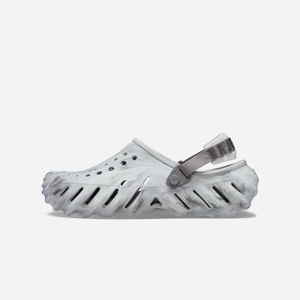 Giày Clog Unisex Crocs Echo - Xám - Supersports Vietnam