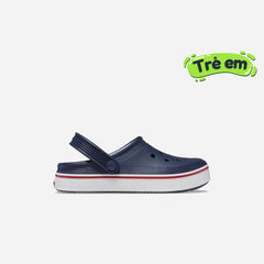 Giày Clog Trẻ Em Crocs Off Court - Xanh Navy - Supersports Vietnam