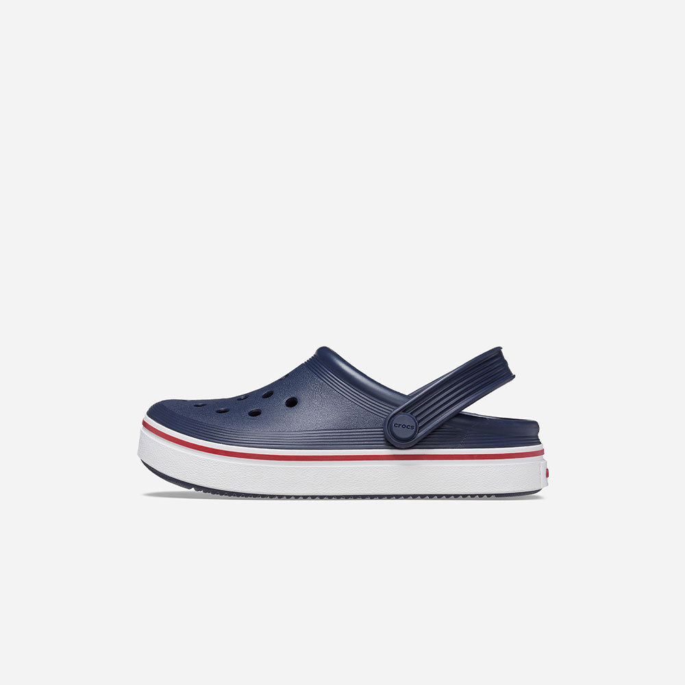 Giày Clog Trẻ Em Crocs Off Court - Xanh Navy - Supersports Vietnam