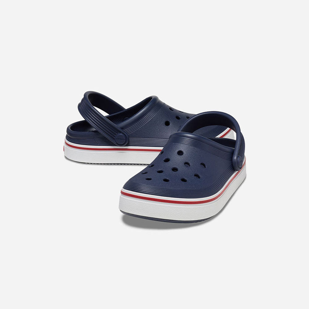 Giày Clog Trẻ Em Crocs Off Court - Xanh Navy - Supersports Vietnam