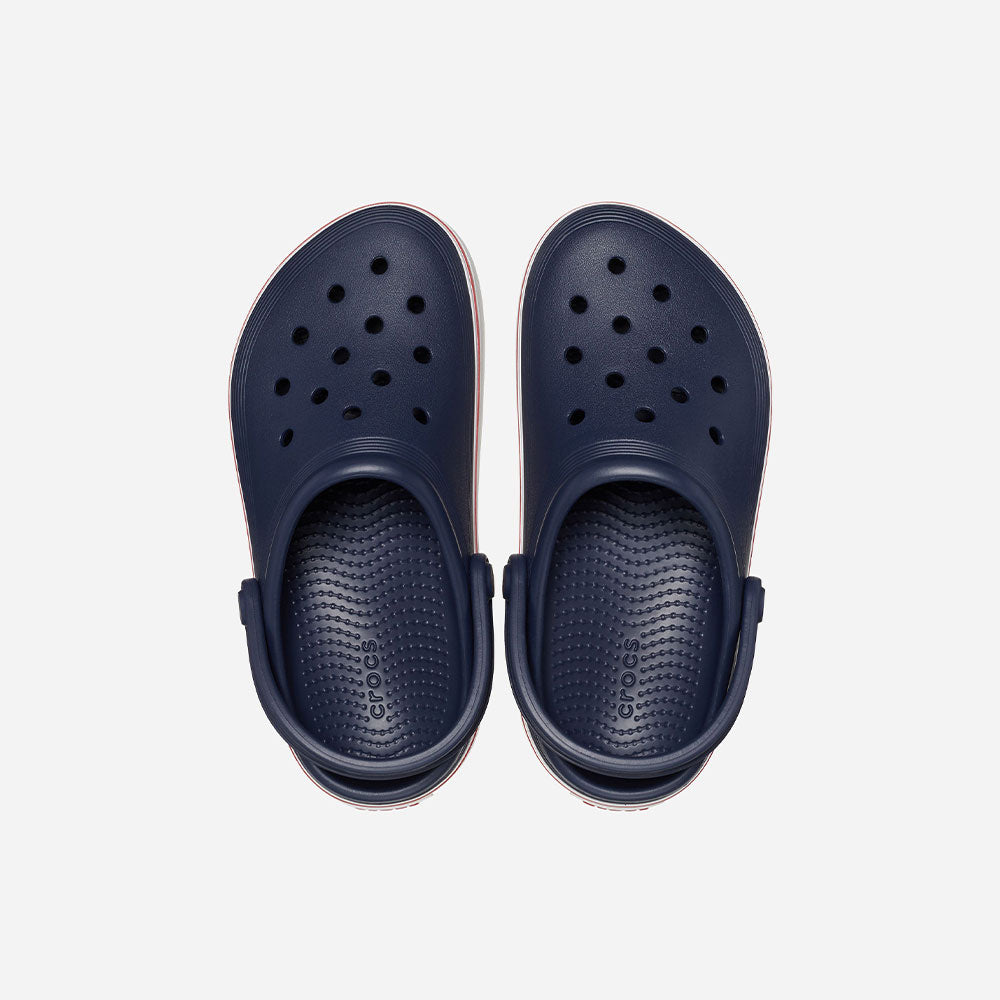 Giày Clog Trẻ Em Crocs Off Court - Xanh Navy - Supersports Vietnam