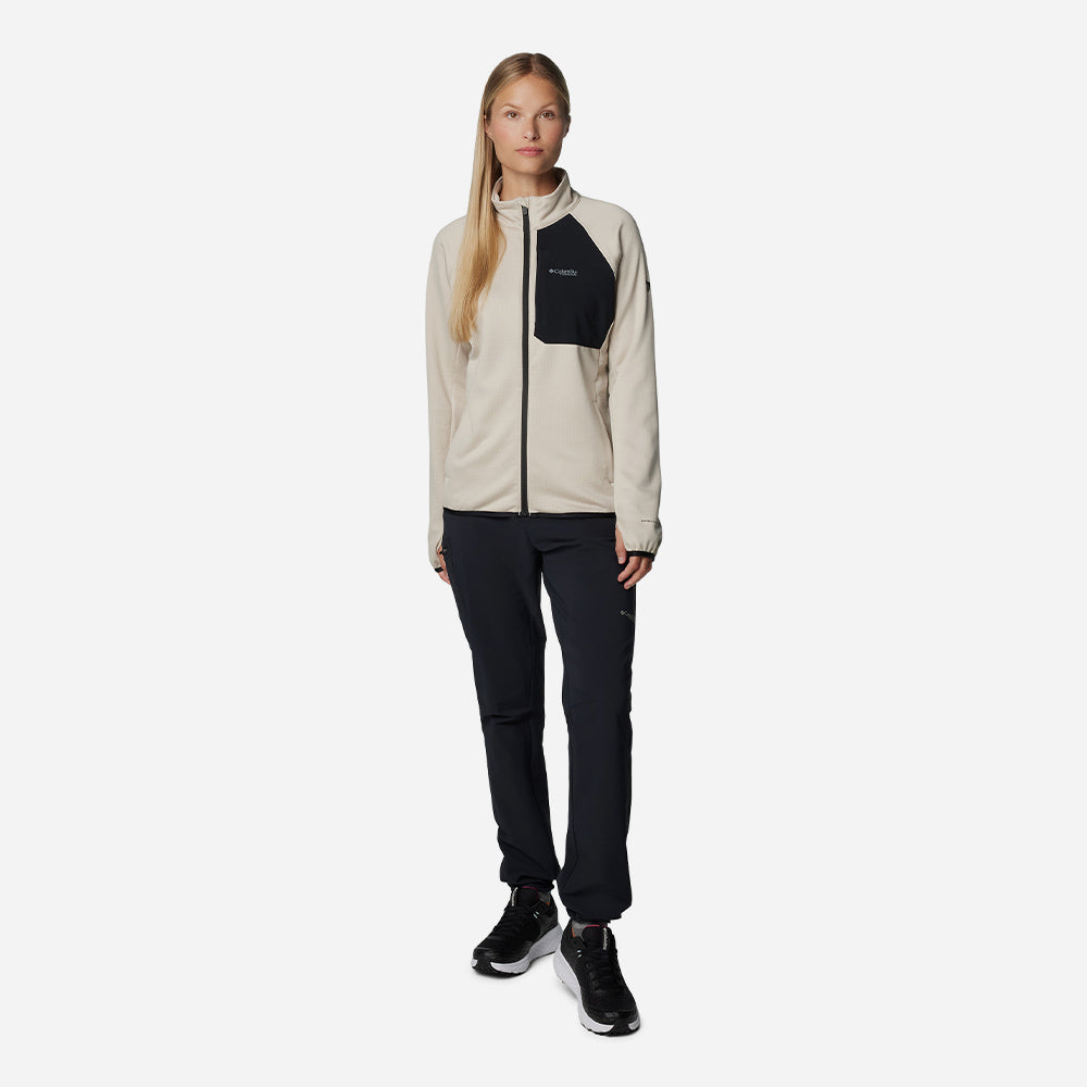 Áo Khoác Nữ Columbia Triple Canyon™ Grid Fleece Fz - Be - Supersports Vietnam
