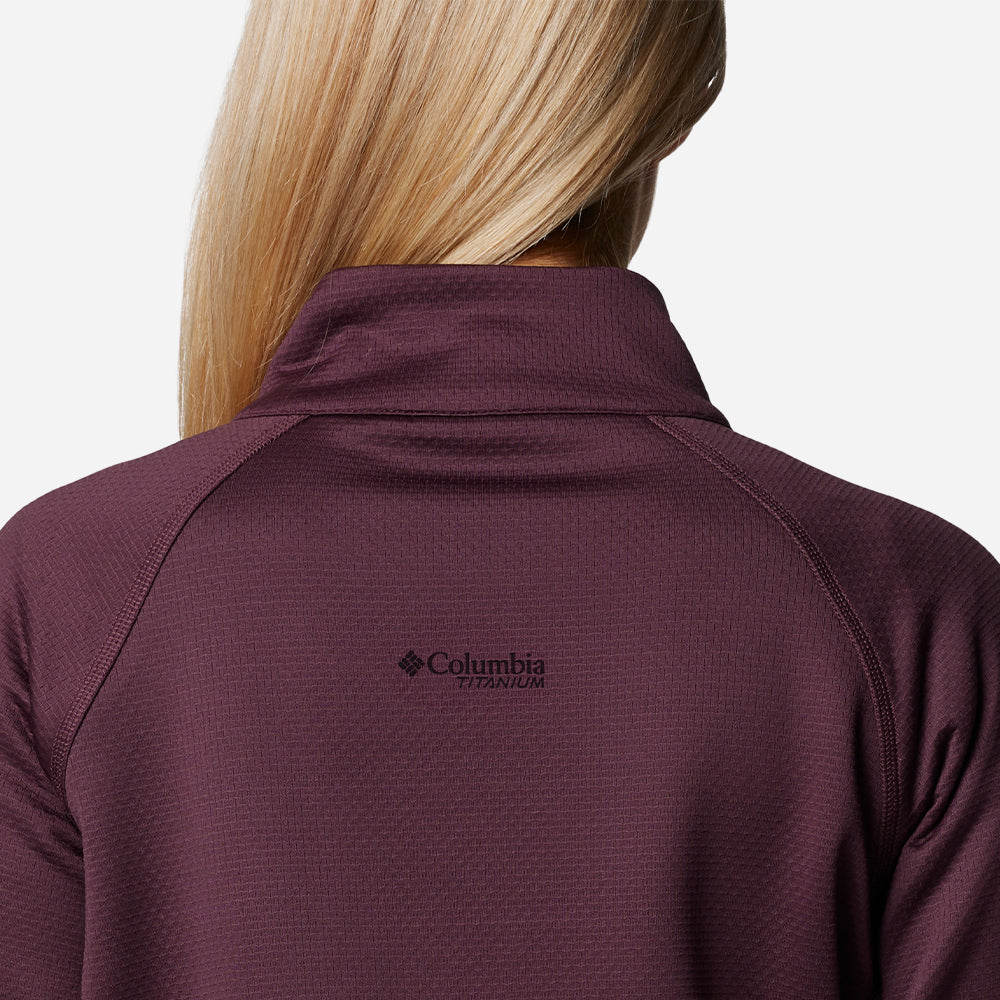 Áo Khoác Nữ Columbia Triple Canyon™ Grid Fleece Fz - Tím - Supersports Vietnam