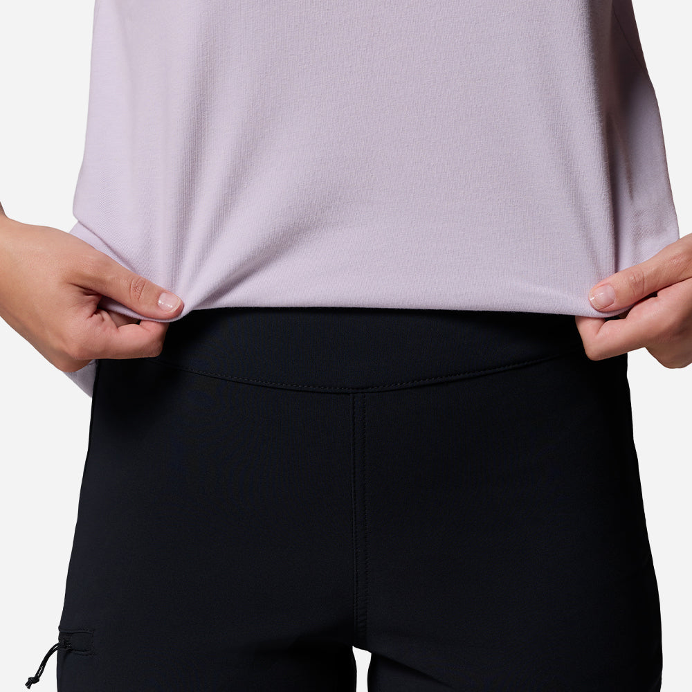 Quần Dài Nữ Columbia Back Beauty™ High-Rise - Đen - Supersports Vietnam