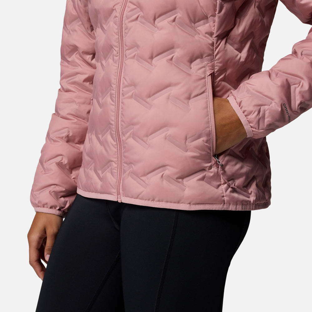 Áo Khoác Nữ Columbia Delta Ridge™ Ii Down Hooded - Hồng - Supersports Vietnam