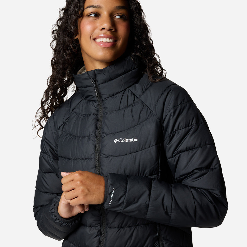 Áo Khoác Nữ Columbia Powder Lite™ Ii Full Zip - Đen - Supersports Vietnam