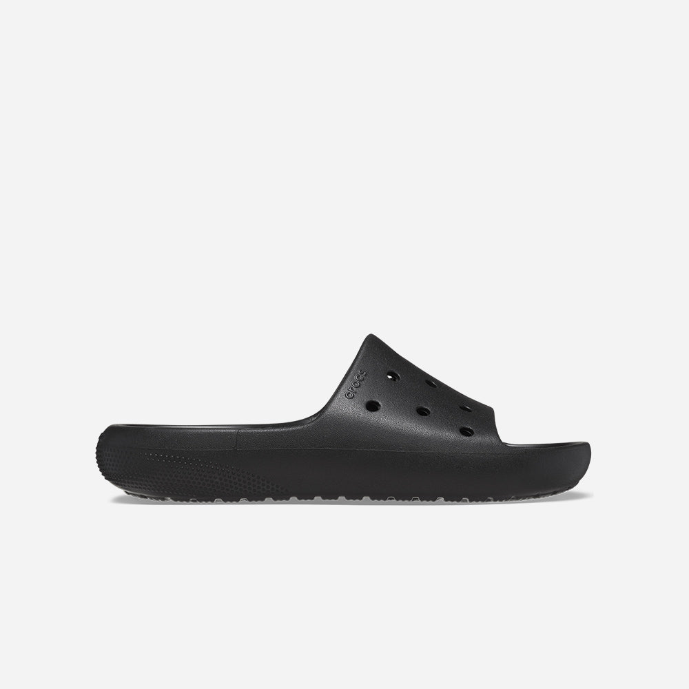 Dép Quai Ngang Unisex Crocs Classic V2 - Đen - Supersports Vietnam