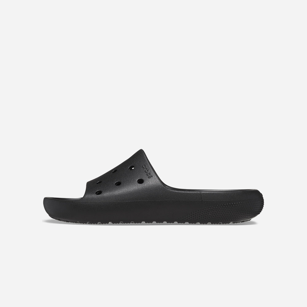 Dép Quai Ngang Unisex Crocs Classic V2 - Đen - Supersports Vietnam
